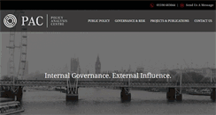 Desktop Screenshot of policy-centre.com